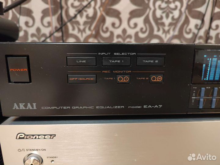 Akai ea a7 graphics equalizer
