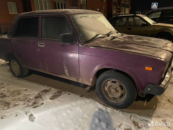 ВАЗ 2107 1.5 МТ, 2002, 198 000 км