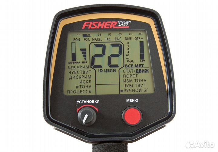 Металлоискатель Fisher F75+