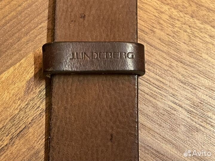 Мужской Ремень J Lindenberg коричневый пряжка 95см