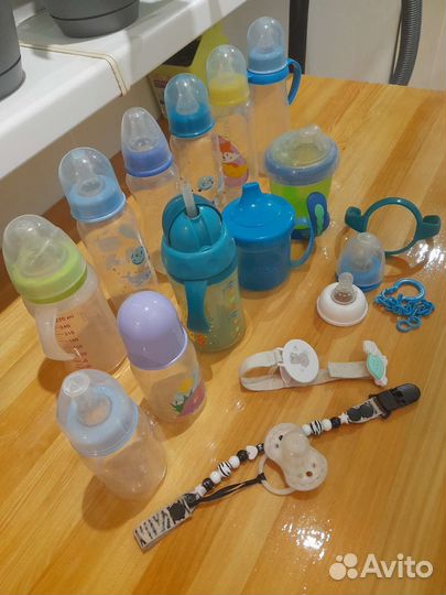Молокоотсос medela и бутылки