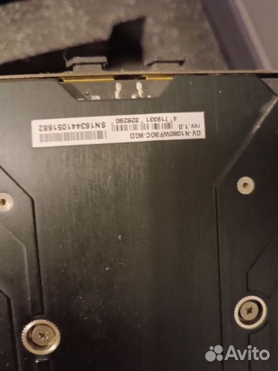 Видеокарта Gigabyte gtx 1080 8gb