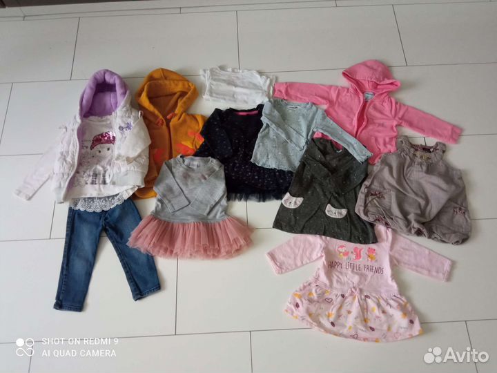 Детские вещи пакетом 74 80