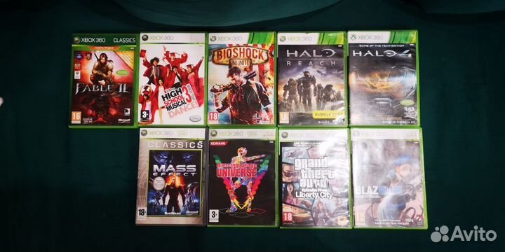 Игры на xbox 360