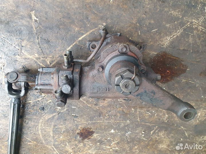 Редуктор рулевой гур маз