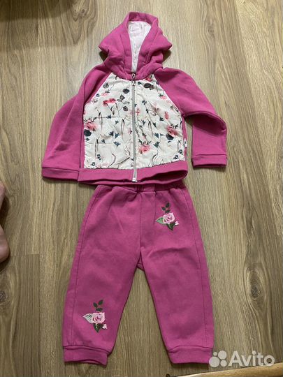 Вещи пакетом на девочку 74 80