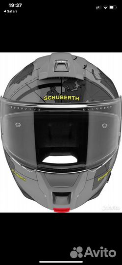 Новый мотошлем Schuberth C5 Globe Grey