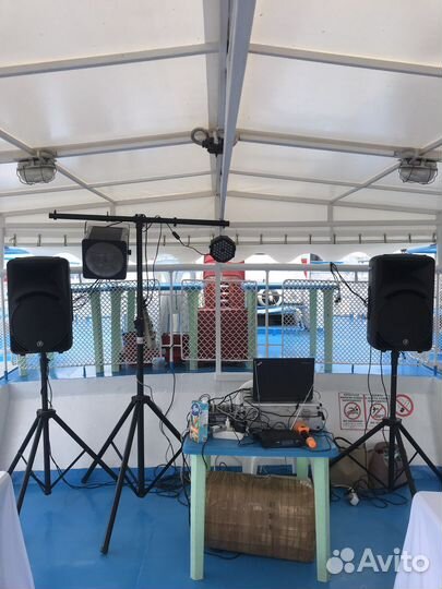 Услуги диджея с оборудованием