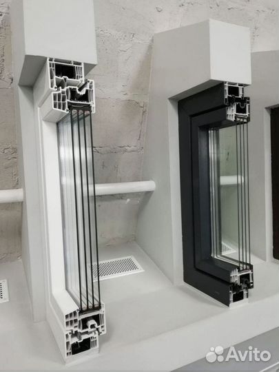 Окна пластиковые пвх в наличии и на заказ