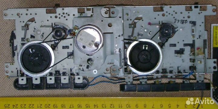 Дека к двухкассетному магнитофону