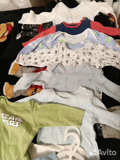 Одежда для мальчика коробкой с рождения