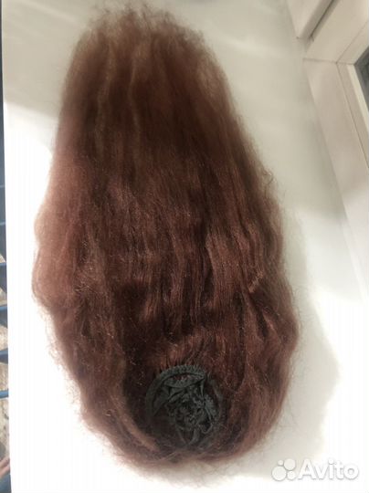 Шиньон хвост из искусственных волос