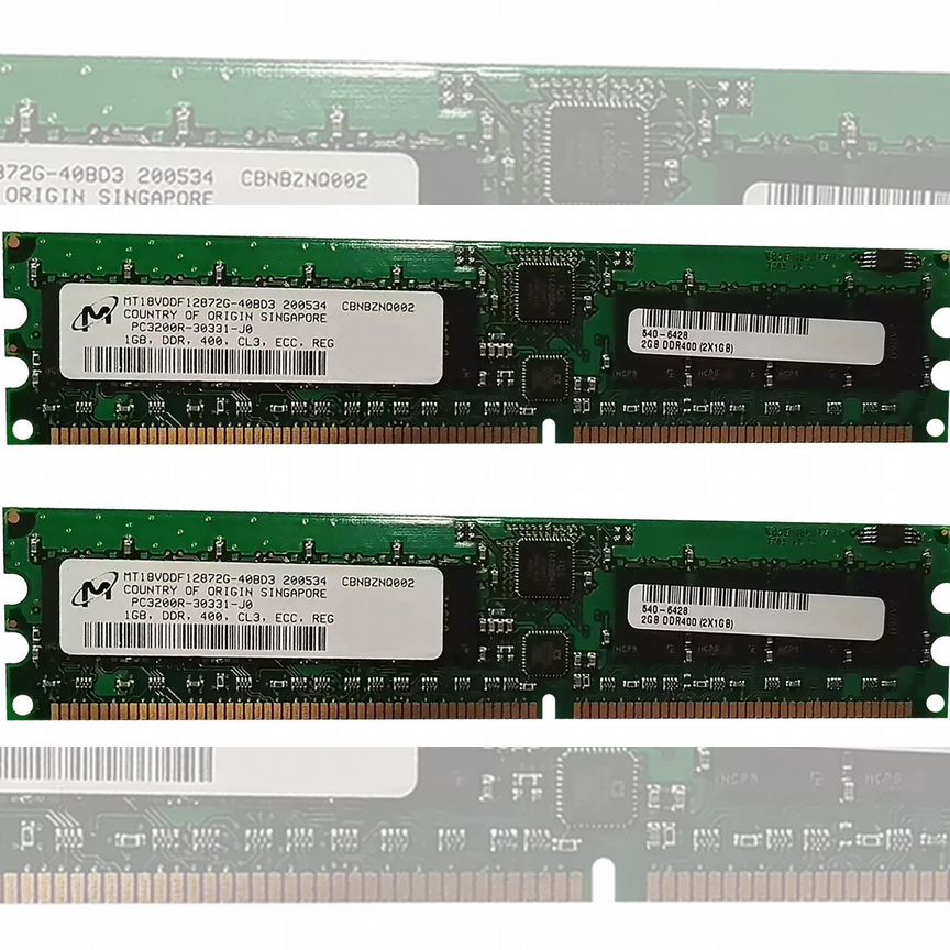 [540-6428] Оперативная Память Sun Ddr 2gb 540-6428