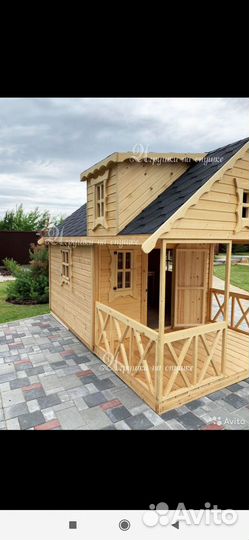 Изготовление детских домиков, игровых площадок