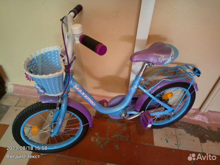 Детский велосипед для девочки