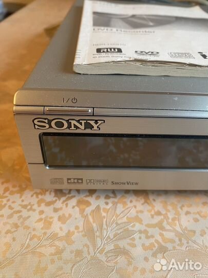 DVD recorder RDR-HX910 плеер sony записывающий