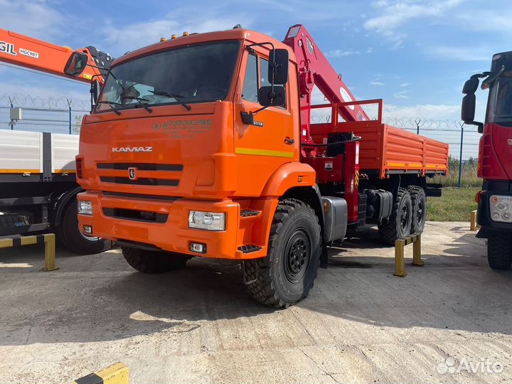 КАМАЗ 65117 с КМУ, 2023