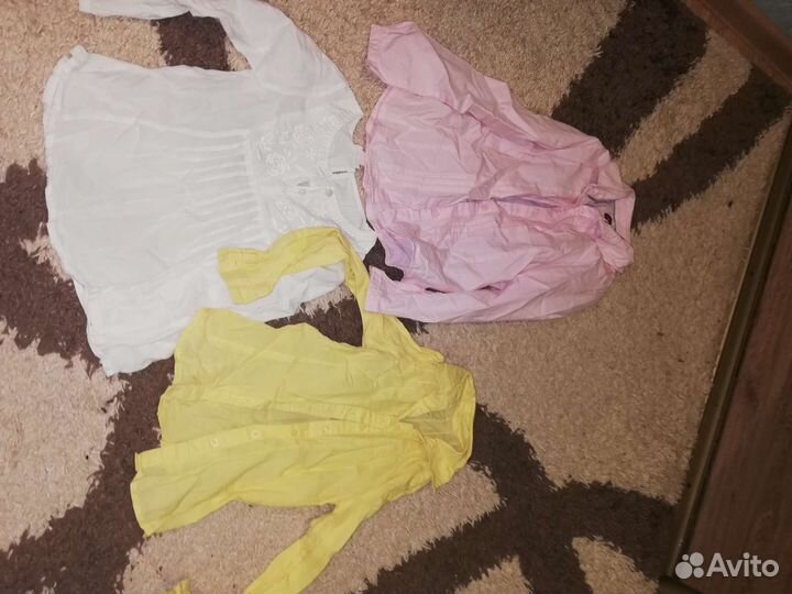 Детские вещи пакетом для девочки 110 116