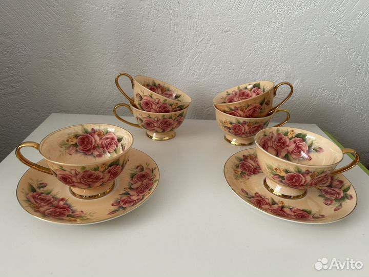 Чайная пара фарфор