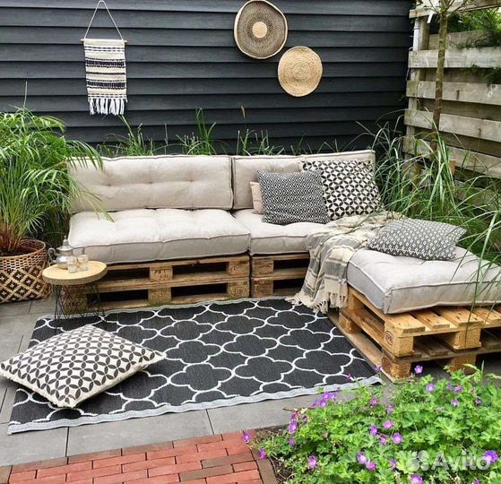 Шезлонг лежак деревянный