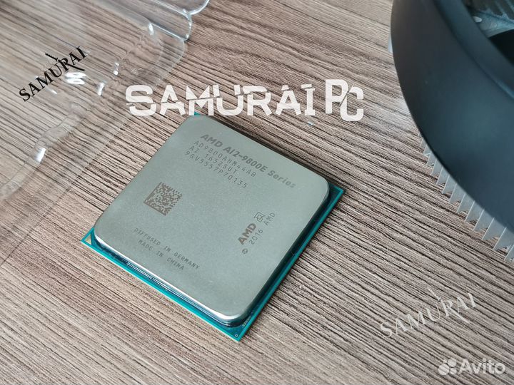 Процессор AM4 AMD A12-9800E + BOX кулер