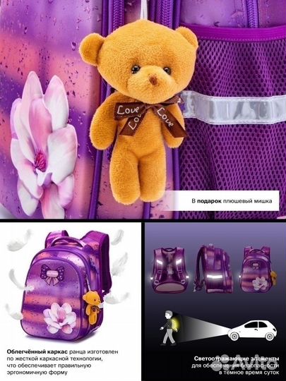 Ранец рюкзак школьный SkyName