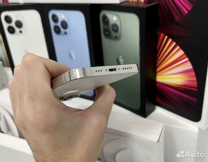 iPhone 13 Pro 128gb Silver Идеал (как Новый)