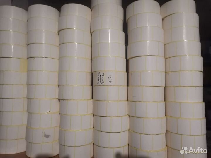 Термоэтикетки 40*30 для маркетплейсов