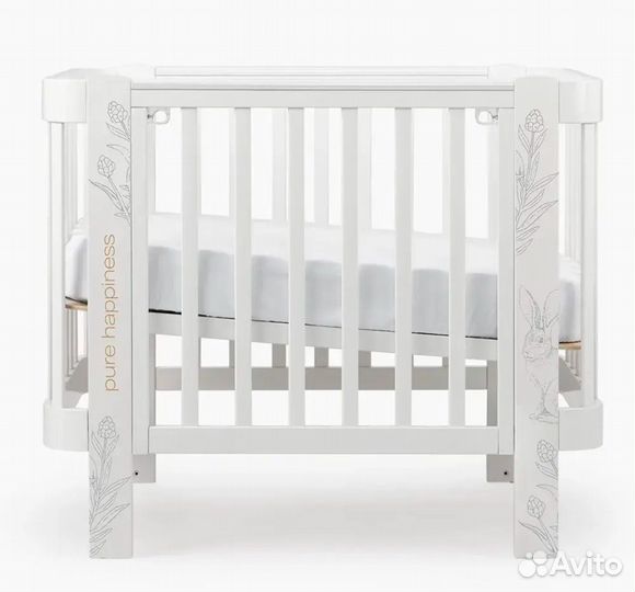 Happy baby mommy love детская кроватка с маятником