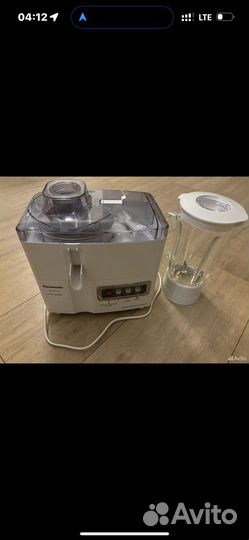 Соковыжималка/Блендер panasonic MJ-M171P