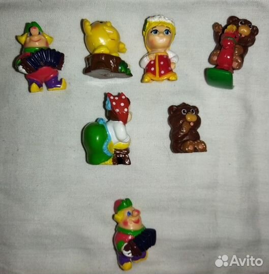 Киндер сюрпризы старые 90х годов
