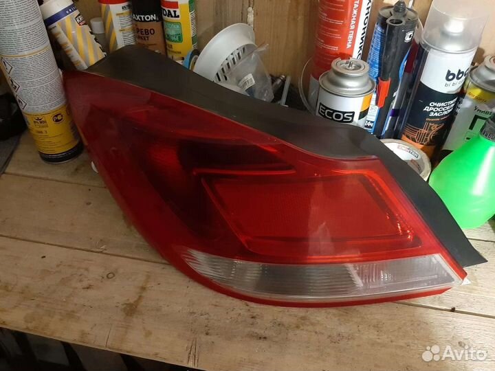 Фонарь задний левый opel insignia