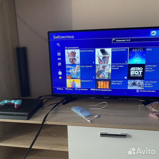 Sony PS4 slim 500gb + 15 игр