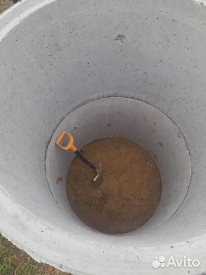 Установка септика из жби колец под ключ