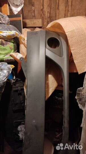 Бампер передний renault logan фаза 2