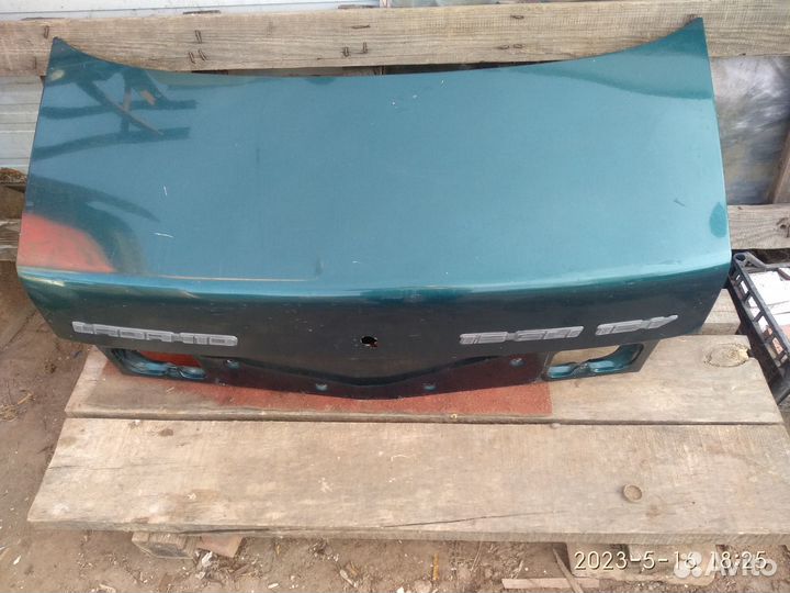 Крышка багажника ваз 2110 цвет изумруд