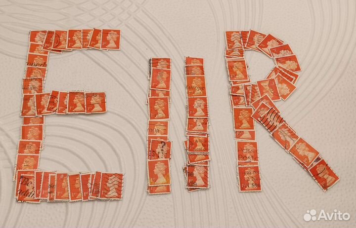 Почтовые марки для скрапбукинга