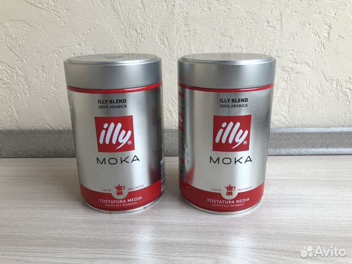Illy жестяные банки из под кофе Италия