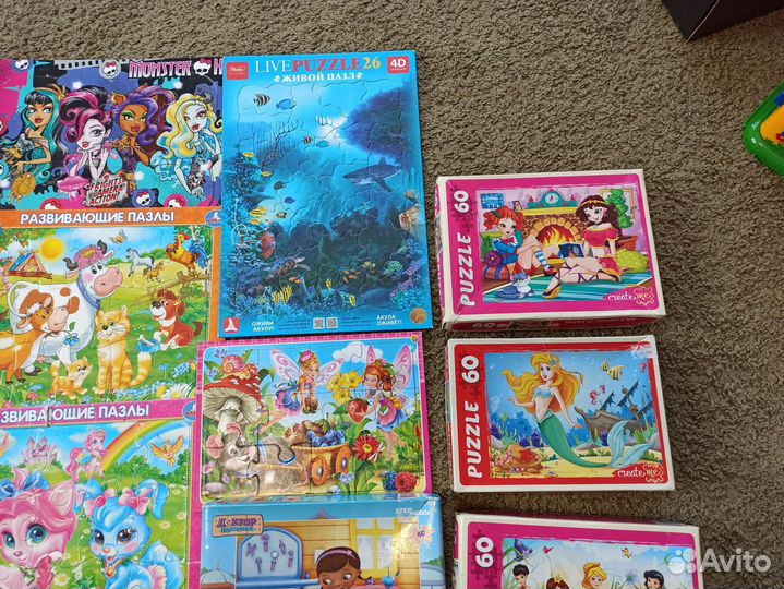 Пазлы для девочки