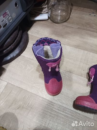 Сапоги зимние детские 27