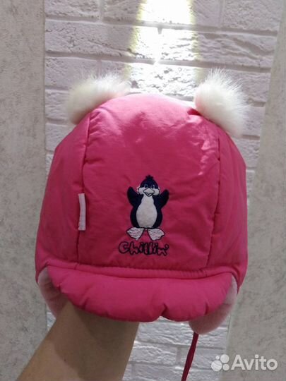 Шапка зимняя для малышки