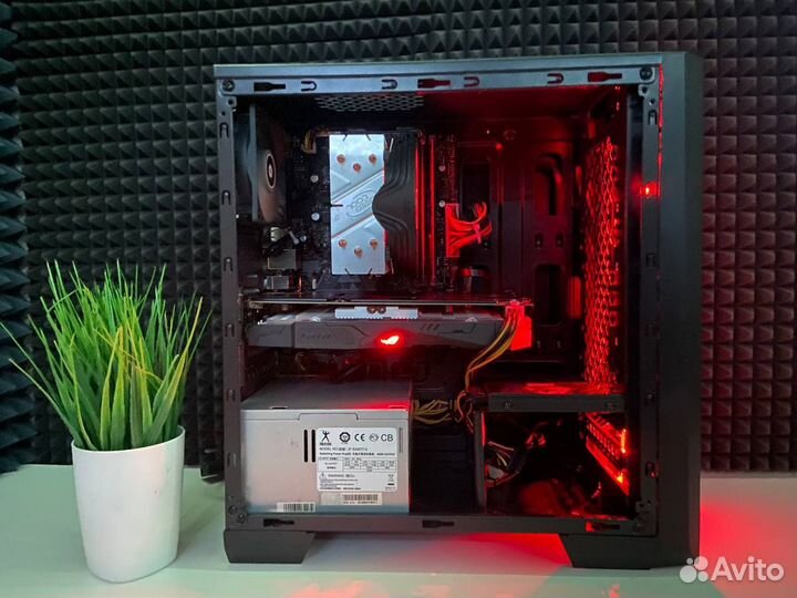 Игровой пк GTX 1050ti/ 16gb DDR3/ 8 ядер