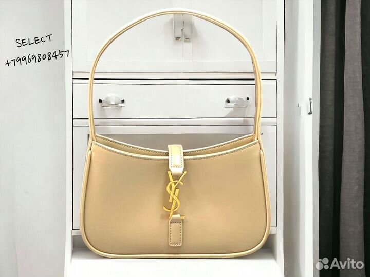 Сумка ysl LE 5 À 7 mini EN cuir lisse