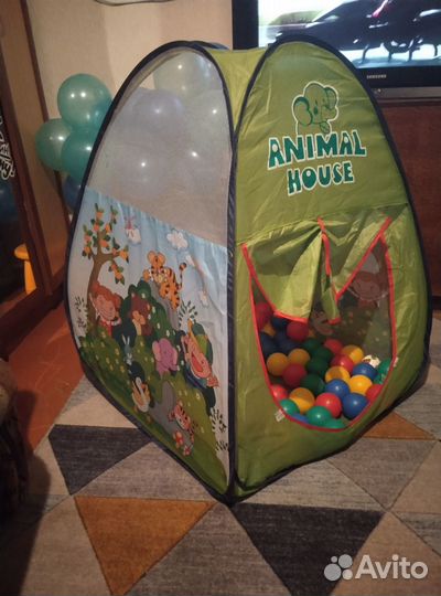 Палатка детская с шариками