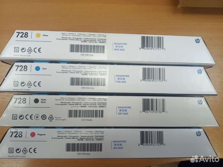 Картридж hp 728