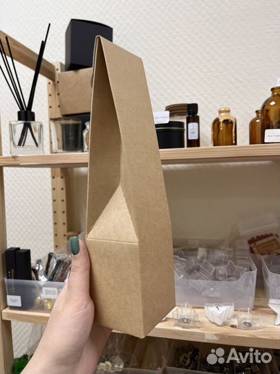 Коробка для диффузора крафт