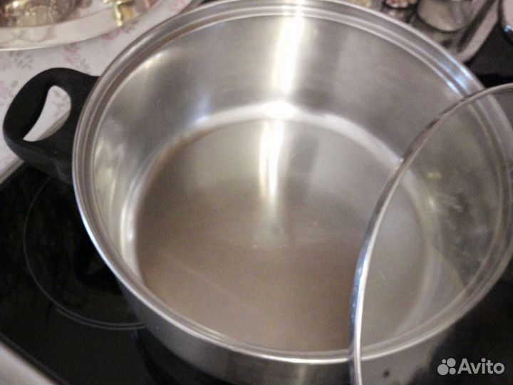 Кастрюля из нержавейки 4л