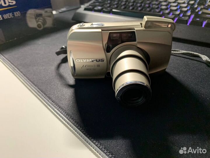 Пленочный фотоаппарат Olympus mju iii wide 100