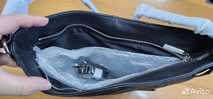 Сумка натуральная кожа Снежная королева