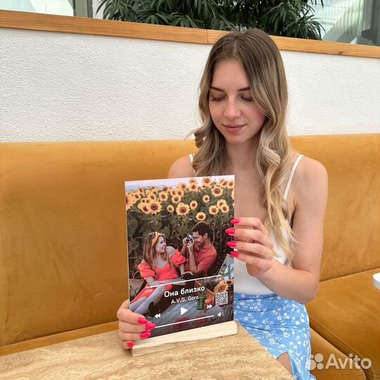 Фоторамка с музыкой / Подарок